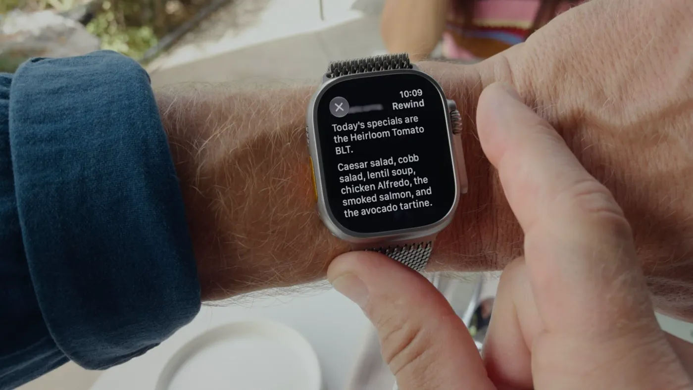 watchOS 27.2 Beta 2 引入全新触控手势，恢复 Apple Watch 应用切换器