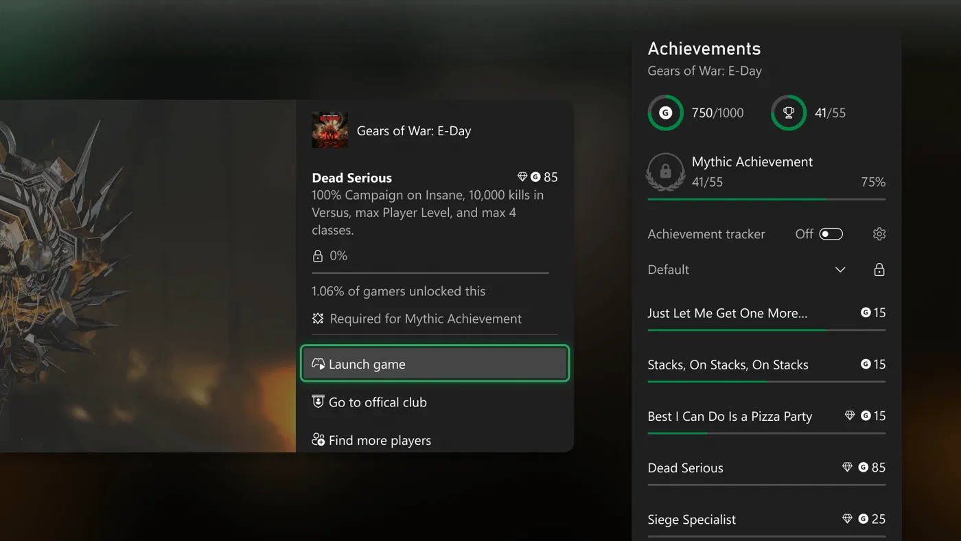 Xbox 推出神话成就：酝酿 20 年的白金奖杯劲敌