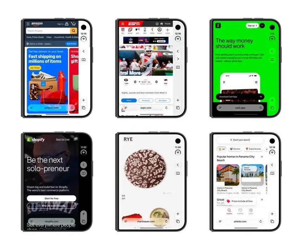 Apple Investigates Fix for Safari's Cramped Layout on iPhone Duo Outer Screen